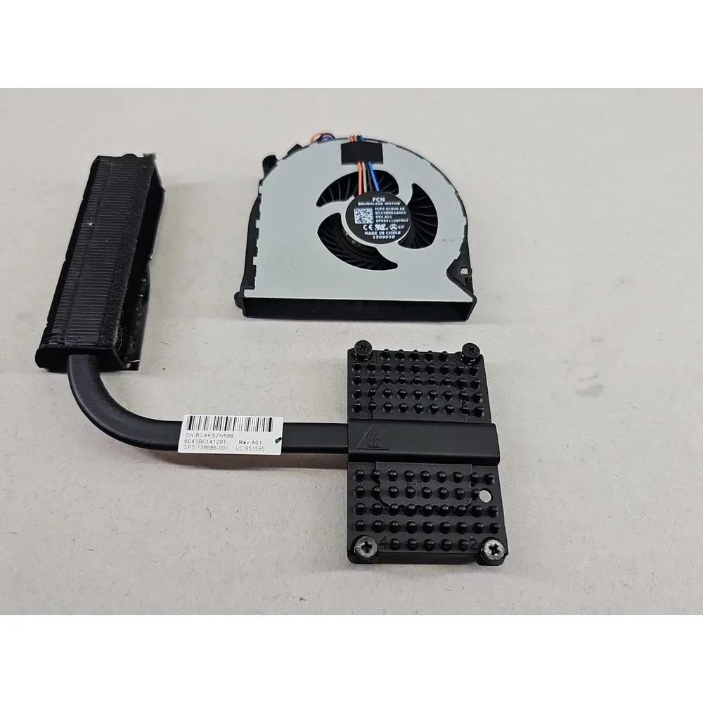 HP Probook 640 645 G1 650 655 G1 Laptop CPU Cooling Fan 738685-001 738686-001